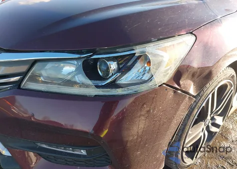 2016 Honda Accord Sport из США, поврежденный, VIN 1HGCR2F5XGA034888